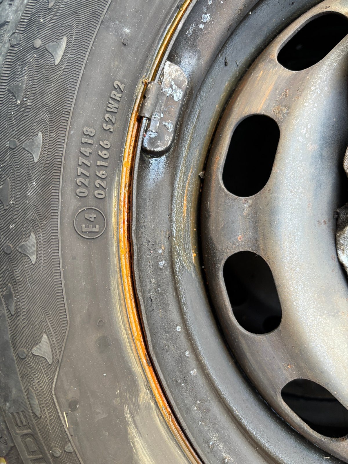 4 jantes tôles 175/65R14 - 4x108, Autos : Pièces & Accessoires, 14 pouces, 175 mm, Pneus été, Enlèvement
