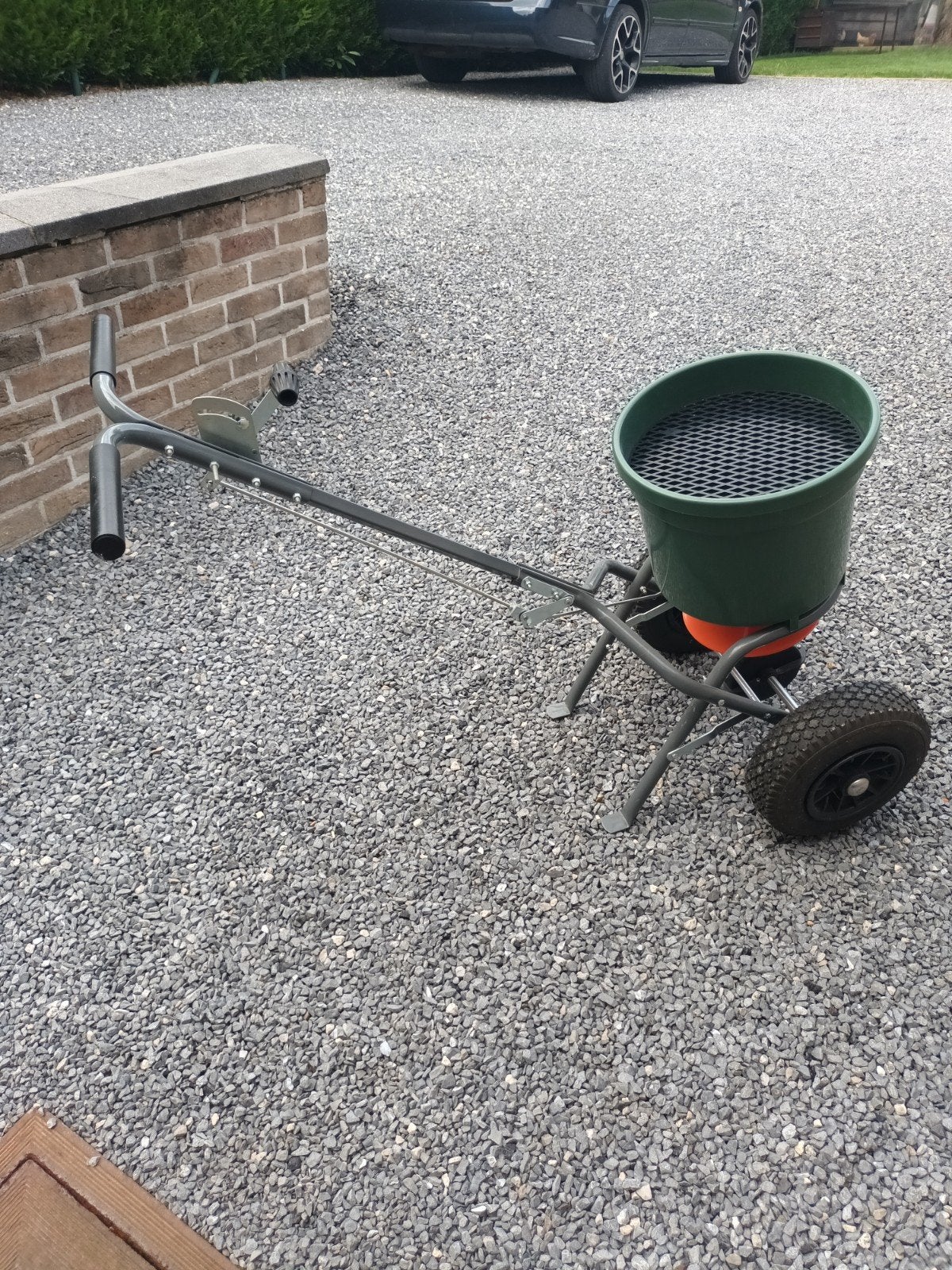 Strooiwagen, Tuin en Terras, Ophalen