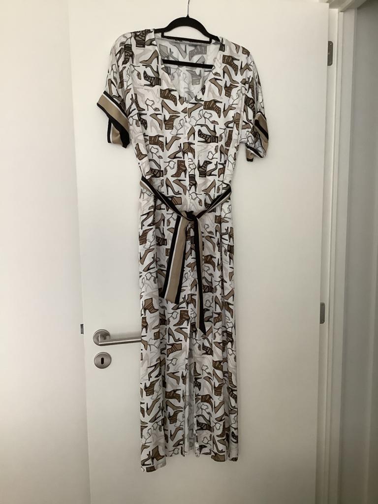 Lange jurk Carolin Biss, Enlèvement, Comme neuf, Taille 36 (S), Blanc