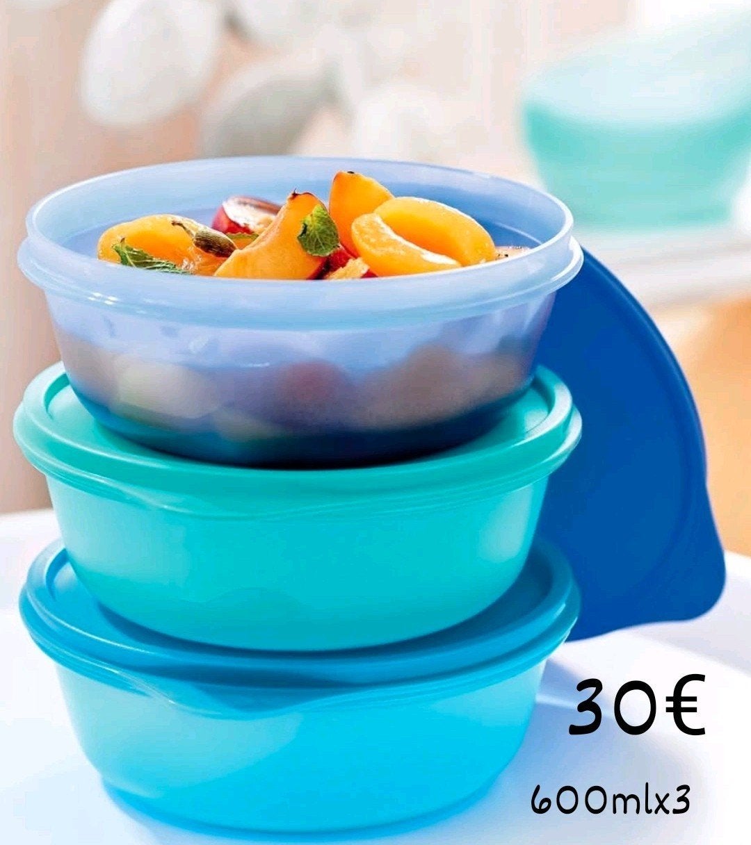Ensemble de bols spatiaux Tupperware, Maison & Meubles, Cuisine| Tupperware, Enlèvement ou Envoi, Neuf