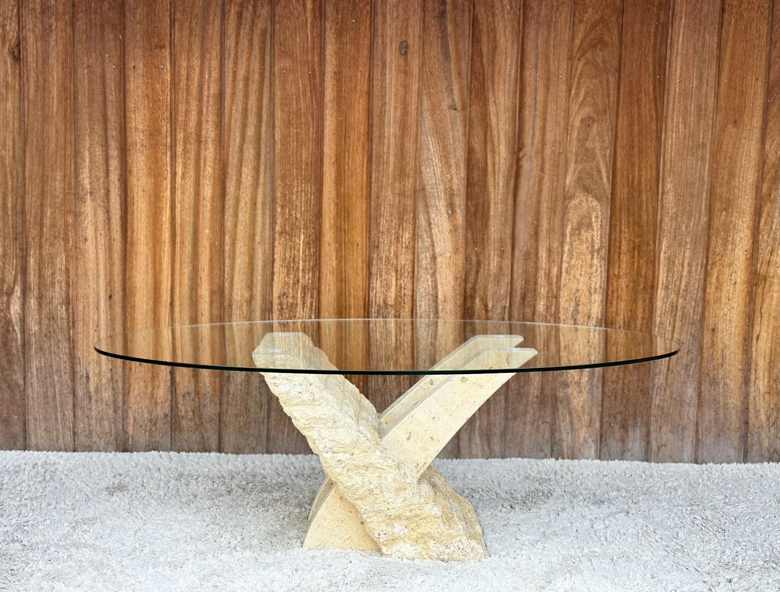 Vintage mactanstone coffeetable, Antiek en Kunst, Ophalen
