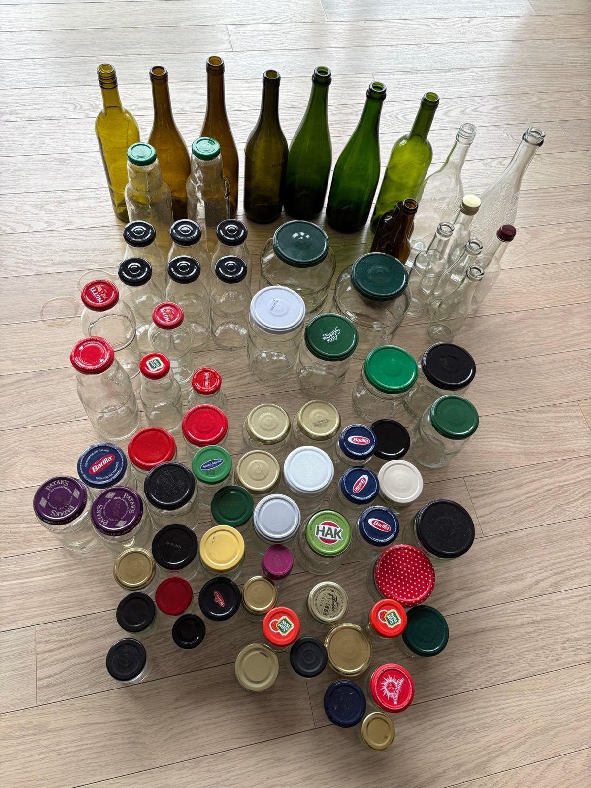 Bouteilles et bocaux en verre, Enlèvement ou Envoi, Comme neuf
