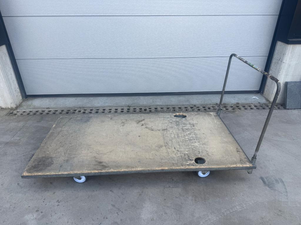 Platformwagen, Ophalen, Gebruikt, Transportkar