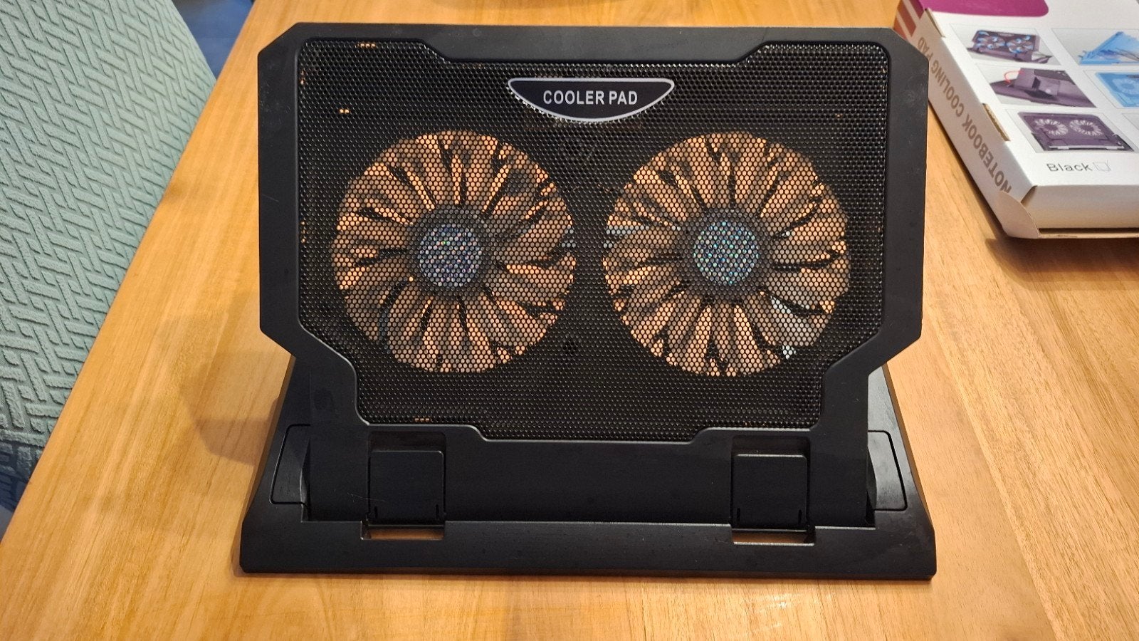 Support pour ordinateur portable avec ventilateur, Enlèvement, Neuf