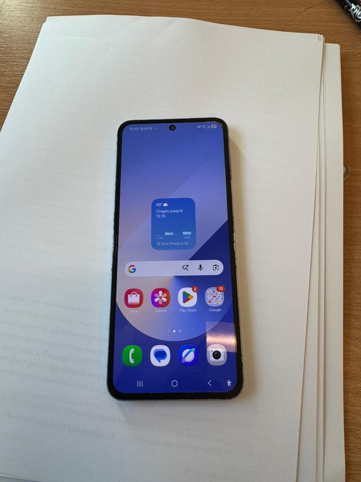 Samsung Zflip 6 256Go, 10 mégapixels ou plus, Enlèvement ou Envoi, Comme neuf, Sans abonnement
