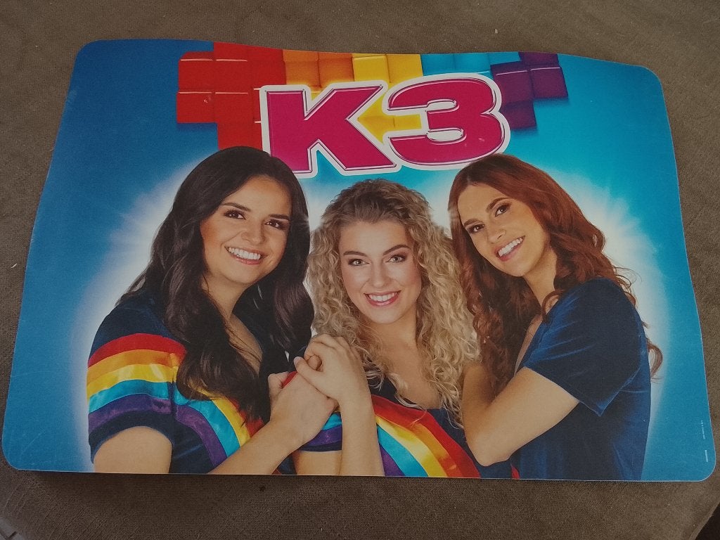 K3 placemat, Overige kleuren, Kunststof, Nieuw, Ophalen of Verzenden