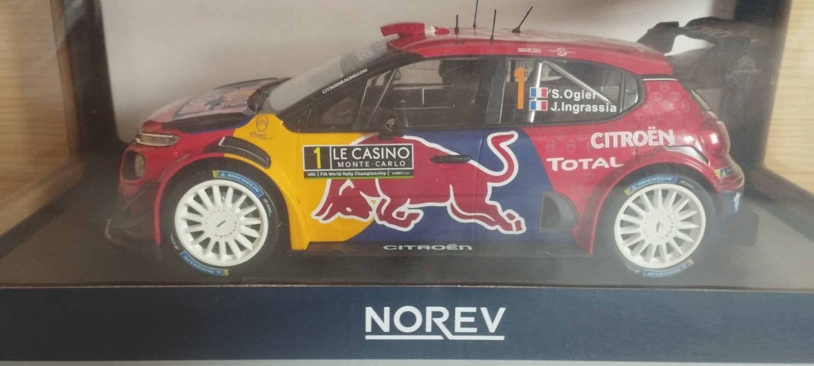 citroen c3 wrc, Hobby en Vrije tijd, Modelauto's | 1:18, Ophalen of Verzenden, Nieuw, Auto, Norev