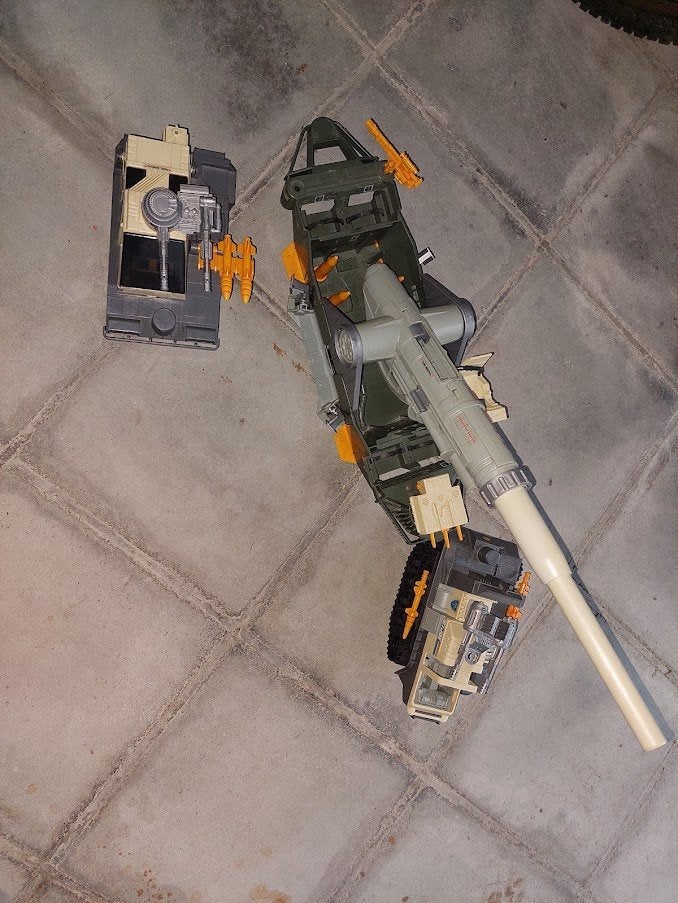 GIJOE Vintage GI Joe Thunderclap Hasbro 1989, Ophalen of Verzenden, Gebruikt