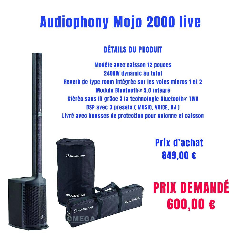 Alles-in-één professioneel geluidssysteem, Audio, Tv en Foto, Luidsprekerboxen, Zo goed als nieuw, 120 watt of meer, Front, Rear of Stereo speakers