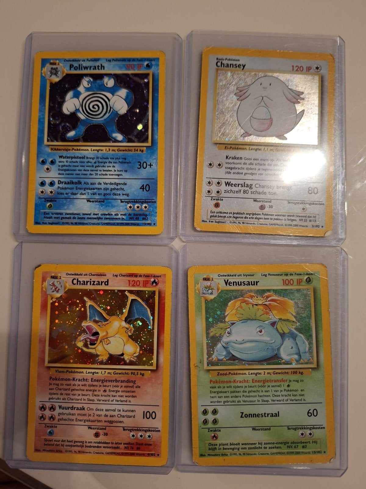 pokemon base set (Ned), Ophalen