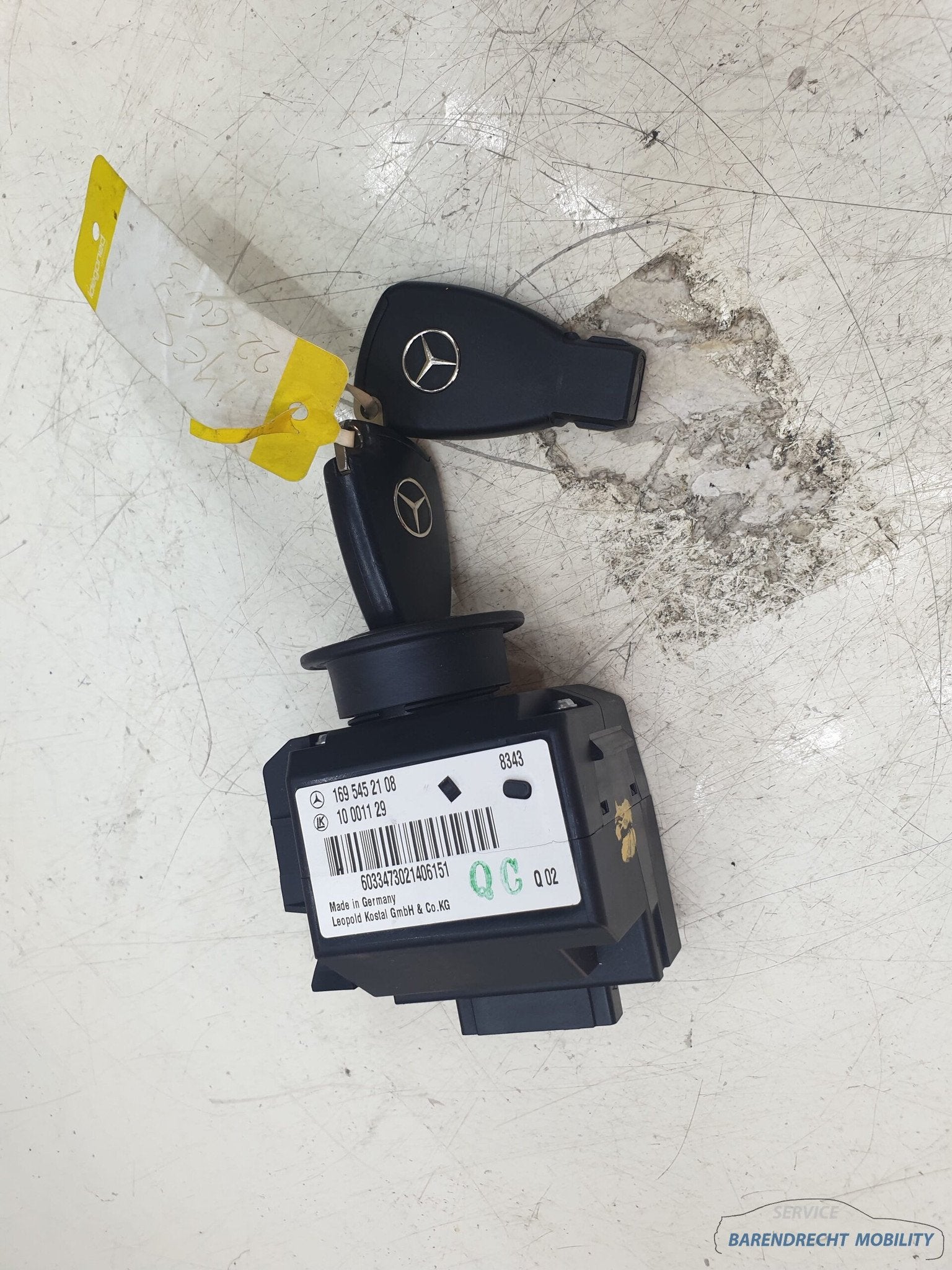 Mercedes W169 W245 A B Klasse contactslot contact slot A1695, Mercedes-Benz AG, Mercedes-Benz, Utilisé, Mercedesstrasse 120
70372  Stuttgart, DE
