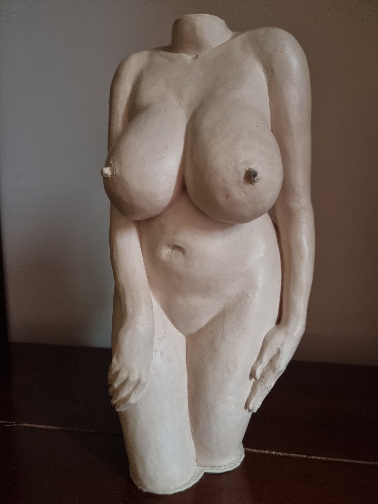 Buste femme, Ophalen, Buste, Handgemaakt, 20 - 50 cm