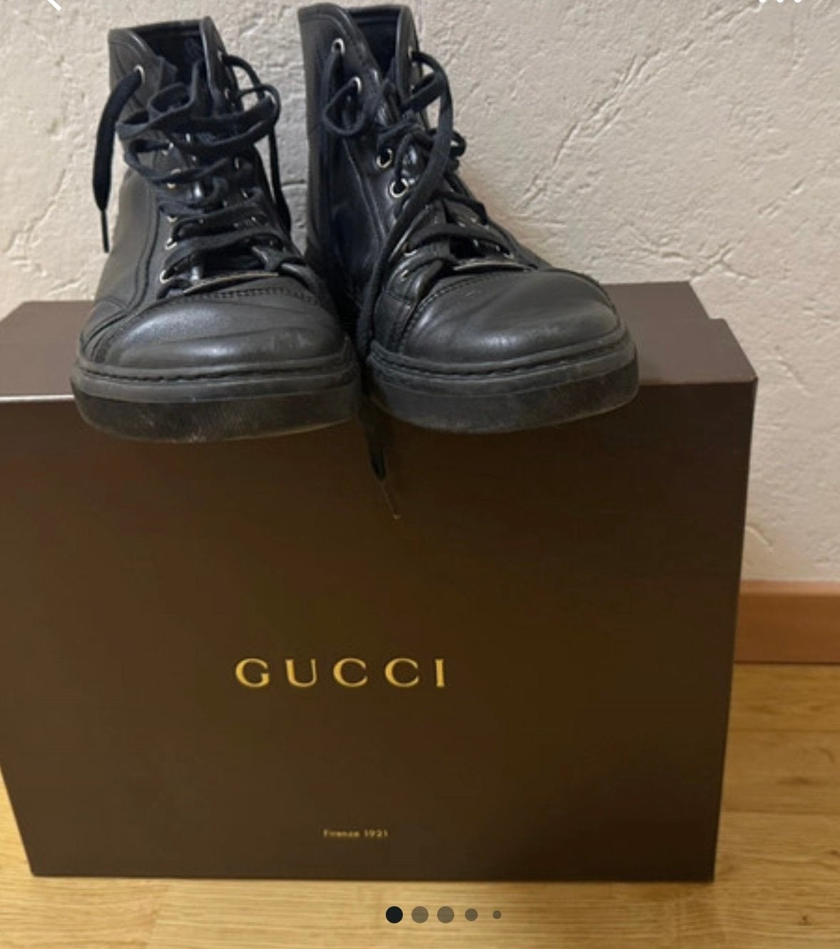 baskets GUCCI, Vêtements | Hommes, Chaussures, Enlèvement ou Envoi, Porté, Baskets, Noir