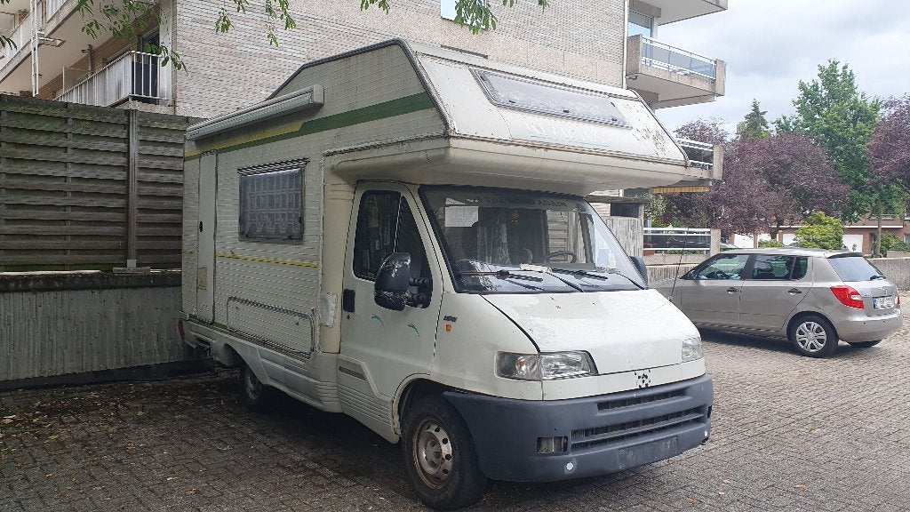 Fiat Ducato 2.5 diesel 1996, 6 à 7 mètres, Siège standard, Toilette à cassette, Fiat