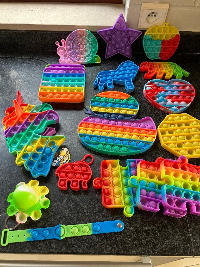 Fidget popper per stuk €1 of € 0,5, Verzamelen, Ophalen, Gebruikt