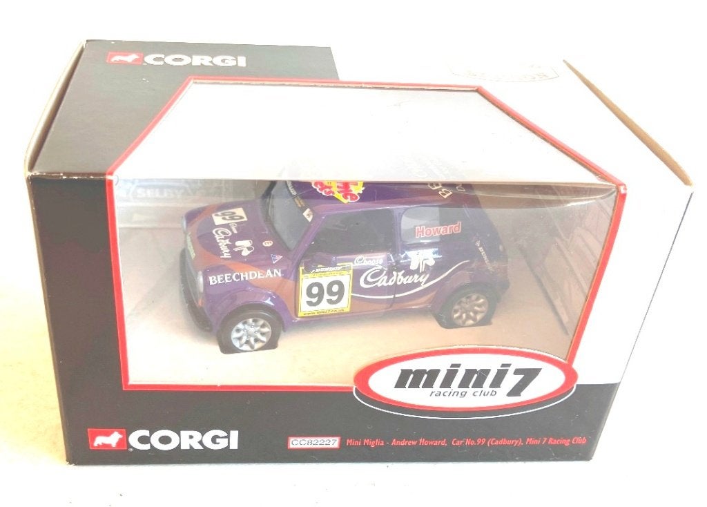 Mini Se7en Racing Club Andrew Howard Corgi CC82227., Enlèvement ou Envoi, Comme neuf, Voiture