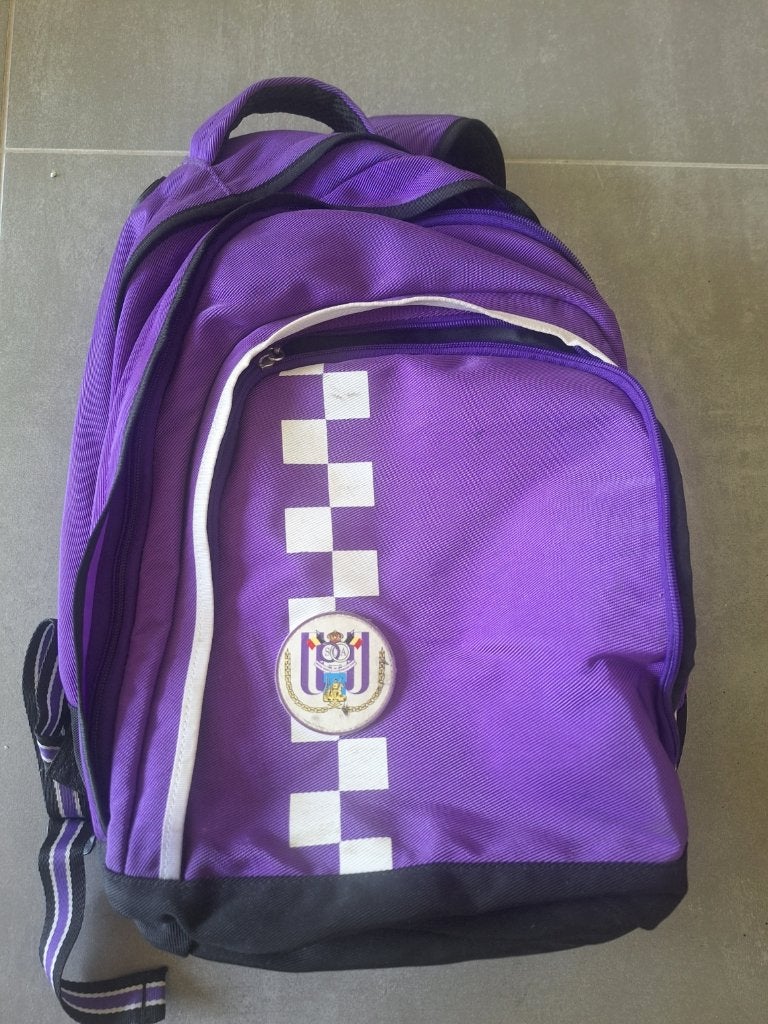 Rugzak RSC Anderlecht, Ophalen of Verzenden, Zo goed als nieuw, Overige merken