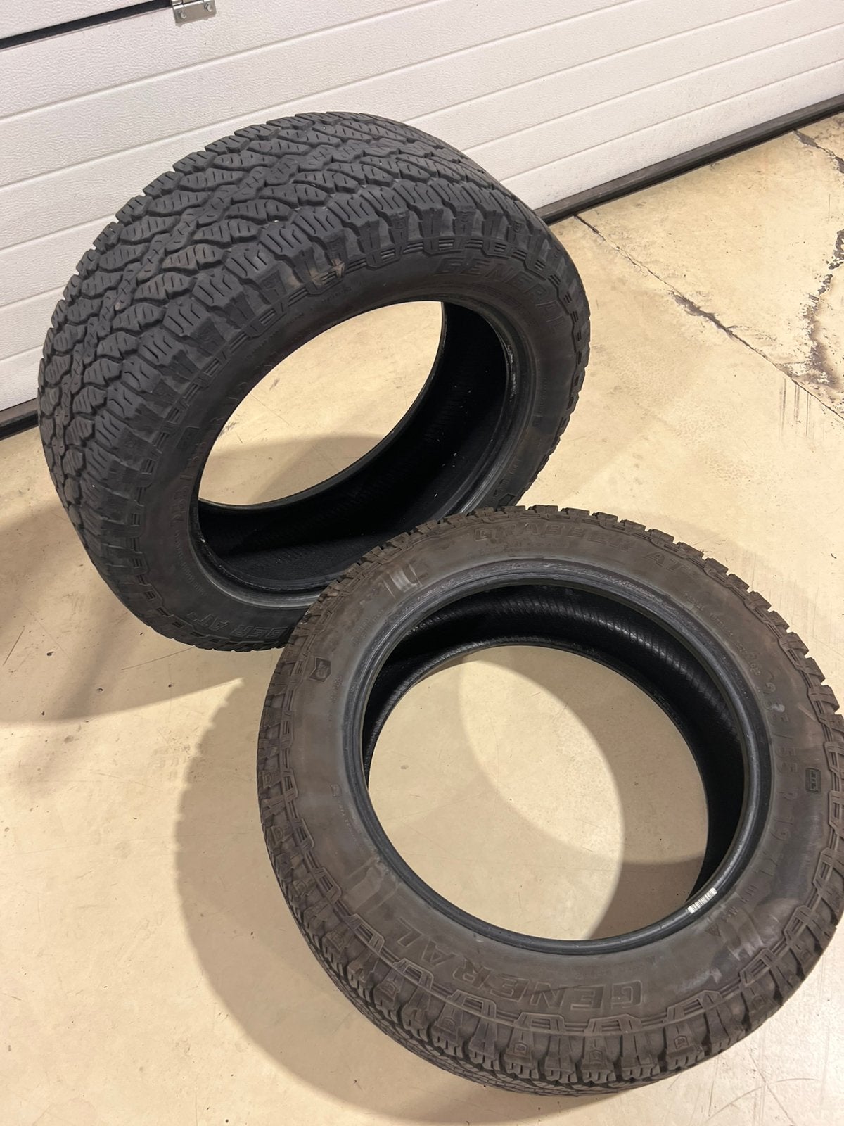 4 autobanden 255 55 R19, Gebruikt, 255 mm, All Season, Band(en)