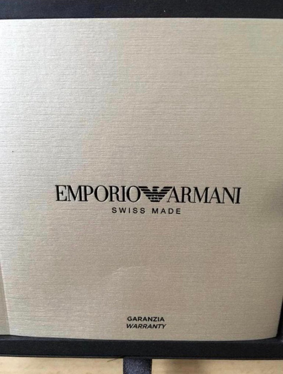 Montre Emporio Armani édition limitée neuf, Enlèvement ou Envoi, Neuf, Or, Or