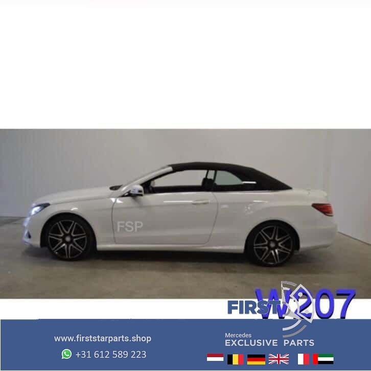 W207 E Klasse Cabriodak Mercedes zwart cabrio dak compleet, Gebruikt, Ophalen of Verzenden, -, -