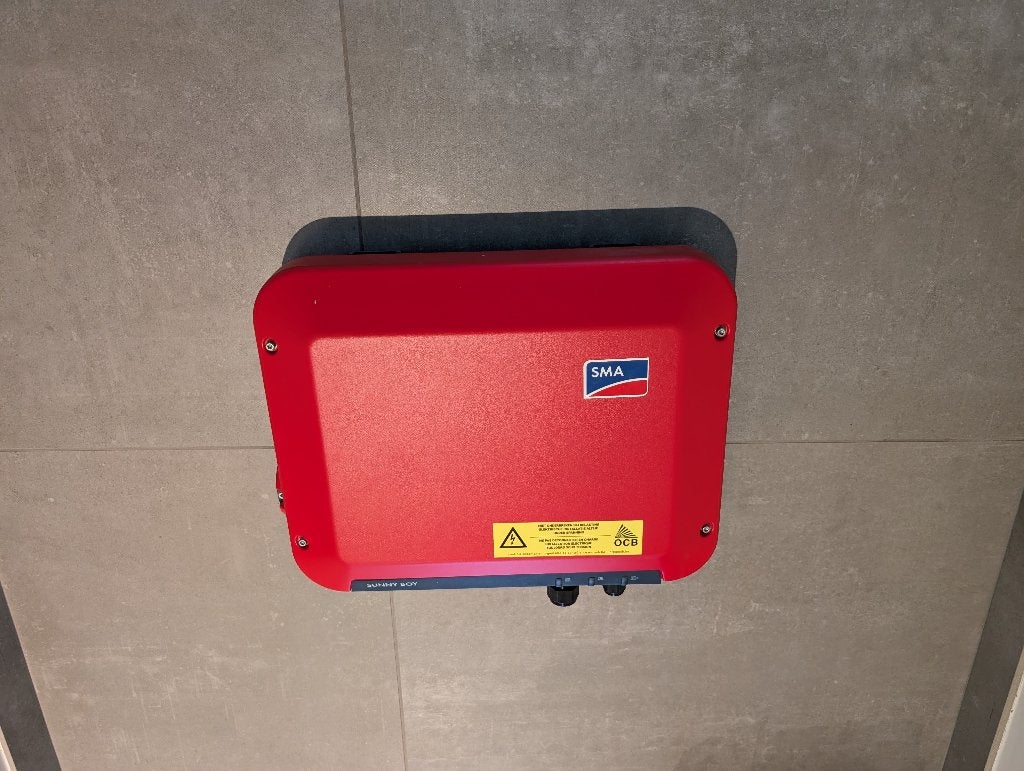 SMA Sunny boy 1.5, Doe-het-zelf en Bouw, Ophalen, Gebruikt, Compleet systeem, 200 wattpiek of meer