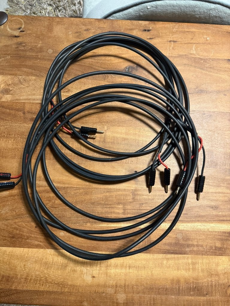 Dynaudio OCOS Speakerkabels (2x5m), Audio, Tv en Foto, Audiokabels en Televisiekabels, Gebruikt, Luidsprekerkabel, 2 tot 5 meter
