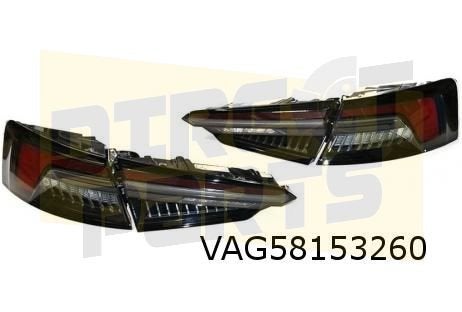 Audi A5 (10/16-1/20) achterlichtset L+R (binnen+buiten) (dyn, Neuf, -, -, Audi