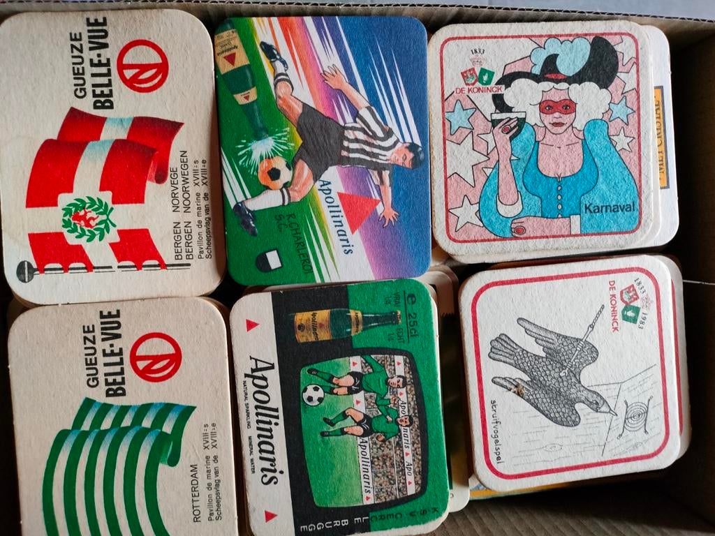 Bierviltjes nr 2, Ophalen