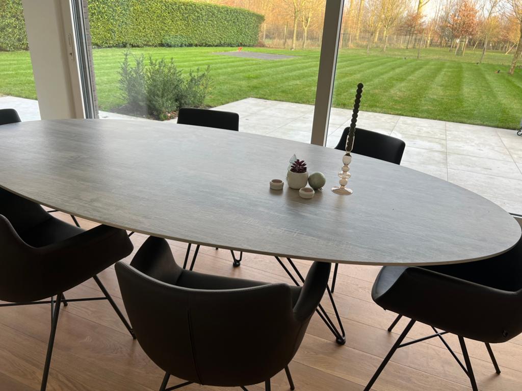 Tafel Jolie, Huis en Inrichting, Tafels | Eettafels, Ophalen, Zo goed als nieuw