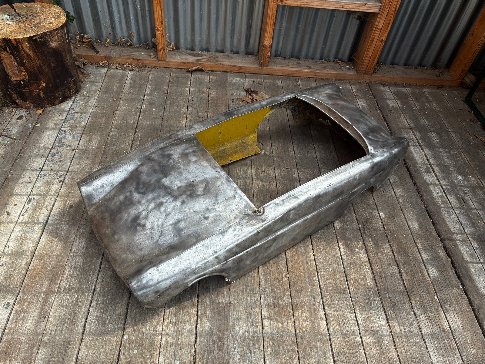 Vintage Torck trapauto (restauratie project), Ophalen