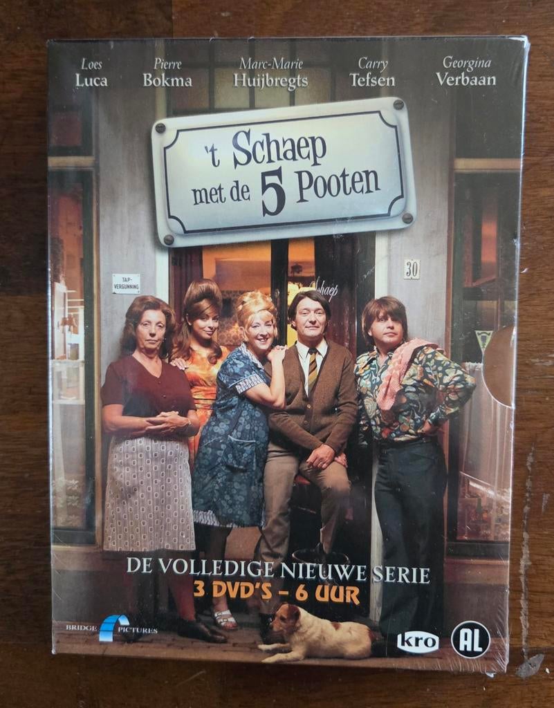 't Schaep met de 5 Pooten  - DVD Boxset, Cd's en Dvd's, Dvd's | Tv en Series, Nieuw in verpakking, Komedie, Boxset, Alle leeftijden