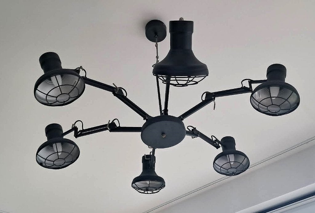 Suspension KARE Design Spider Multi 6 branches, Maison & Meubles, Enlèvement, Utilisé, 50 à 75 cm, Industriel