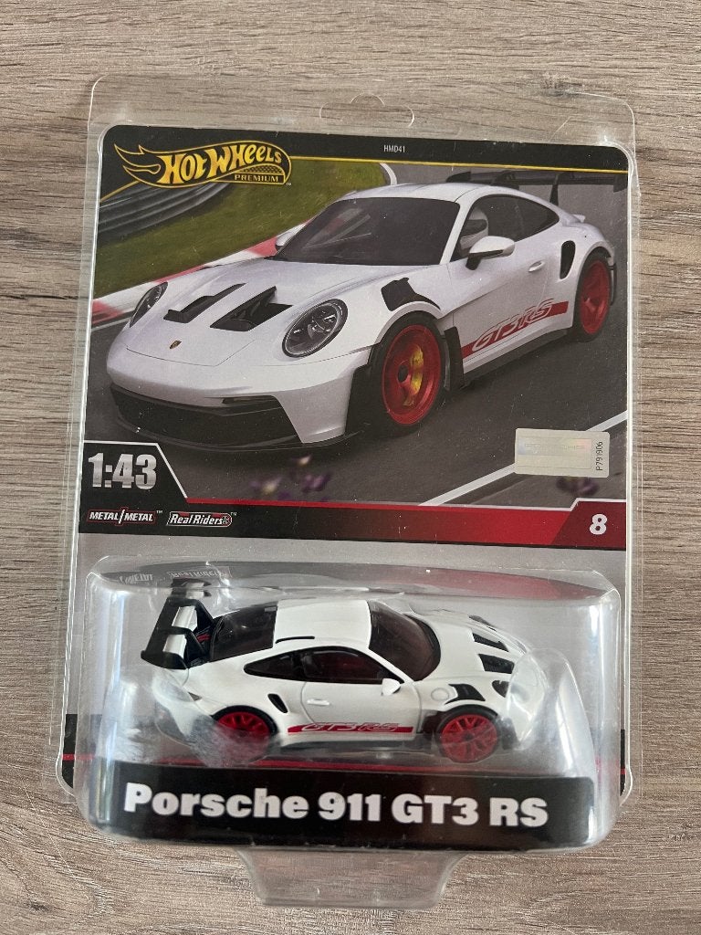 Porsche Hotwheels GT3 RS 1/43, Collections, Enlèvement ou Envoi, Comme neuf