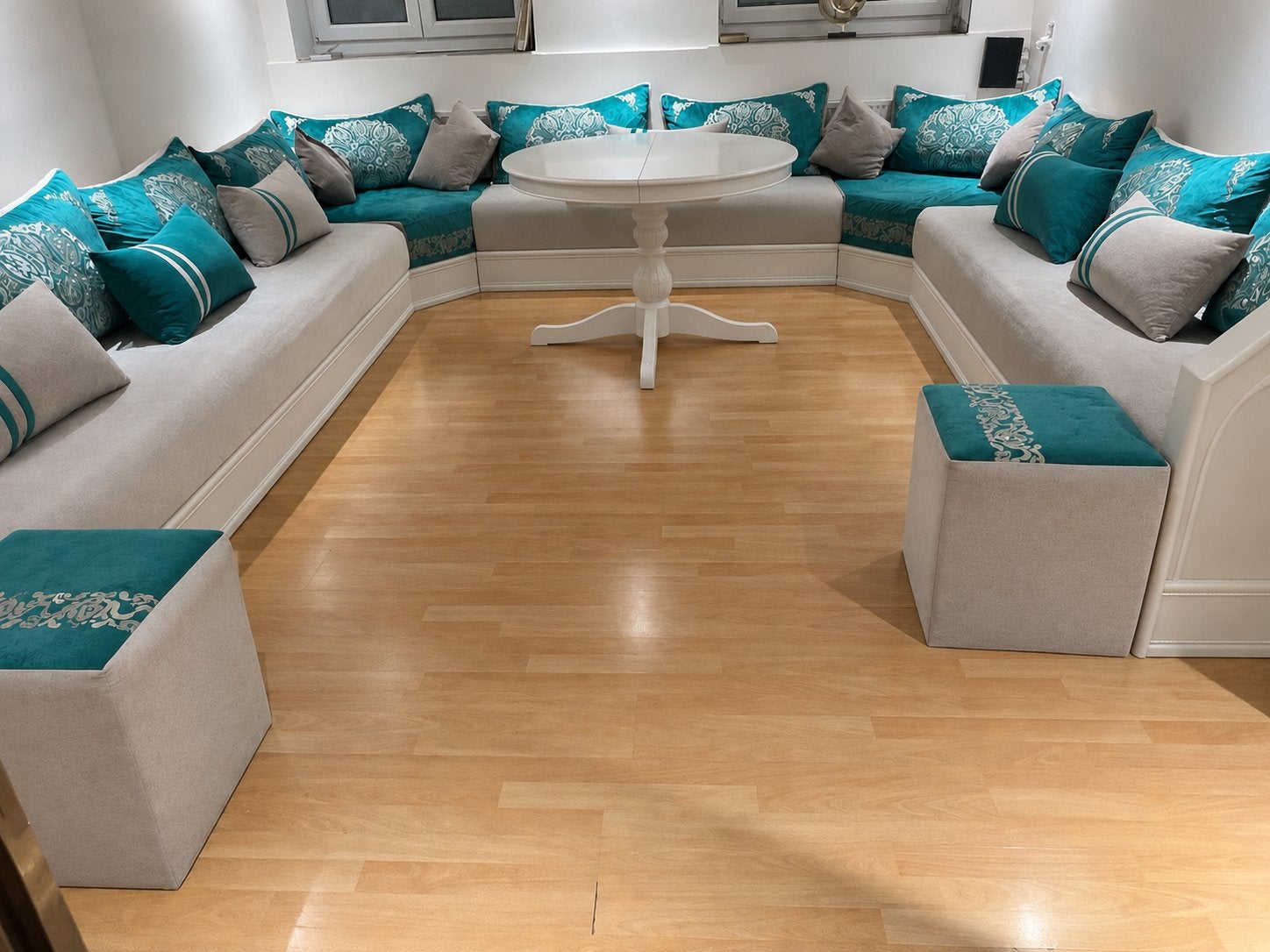 Salon marocain, Maison & Meubles, Enlèvement, Comme neuf, Tissus