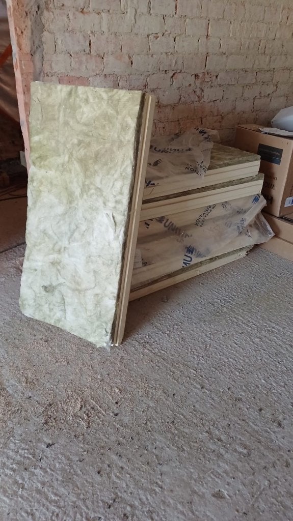UNILIN gevelisolatie | 100 mm + Rockwool 25 mm | 5 m², Doe-het-zelf en Bouw, Ophalen, 12 cm of meer, Nieuw, 5 tot 10 m²