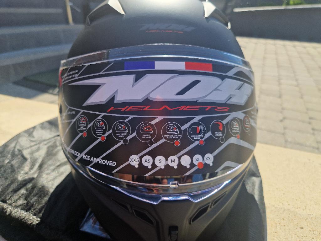 2 x Neuf Casque Moto Helmets Nox taille M ou XL, Autres marques, XL, Casque intégral, Enlèvement