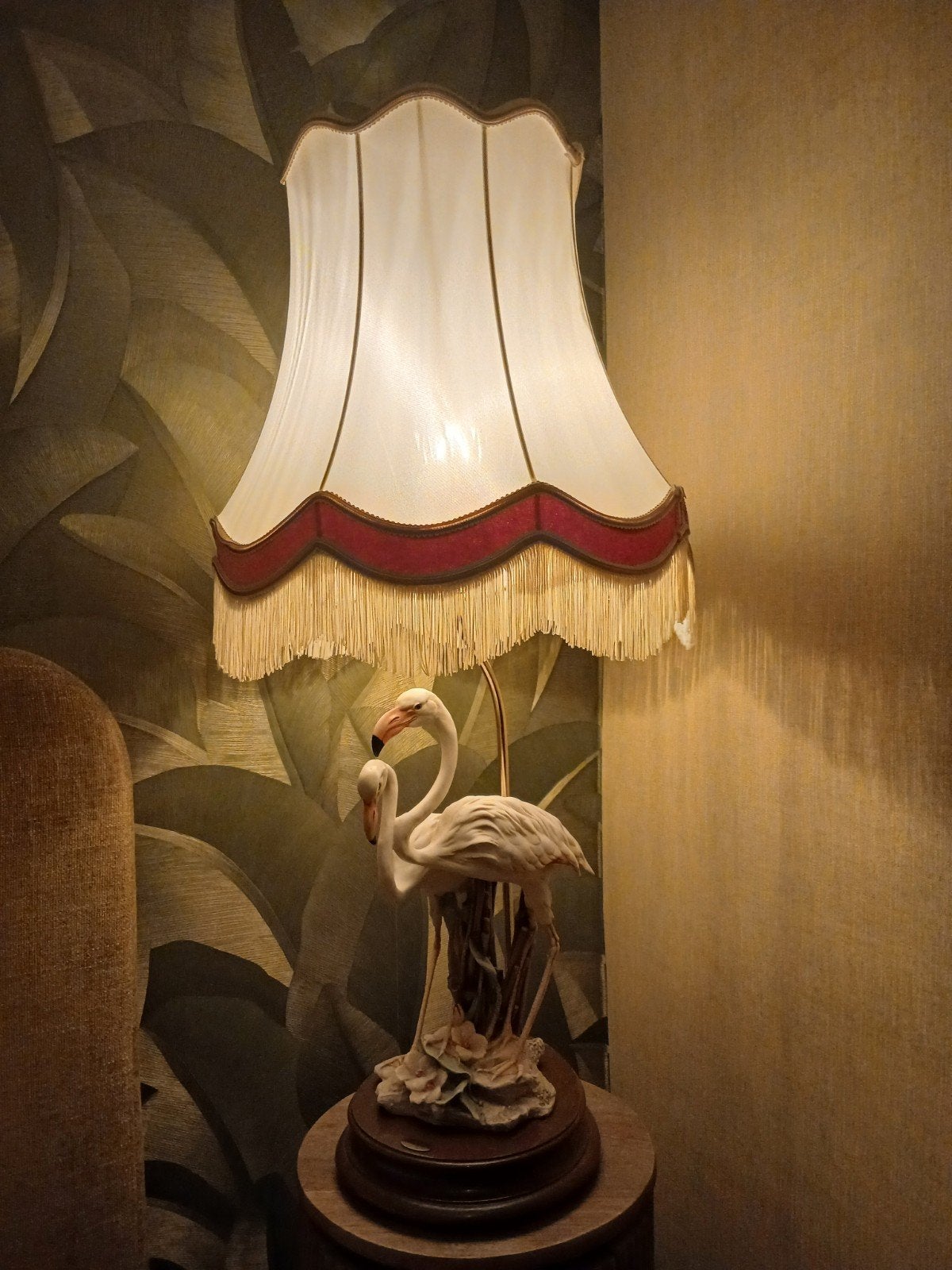 Exclusieve Giuseppe Armani Flamingo Lamp (1973) • Capodimont, Maison & Meubles, Lampes | Lampes de table, Fait main, Bleu, Design