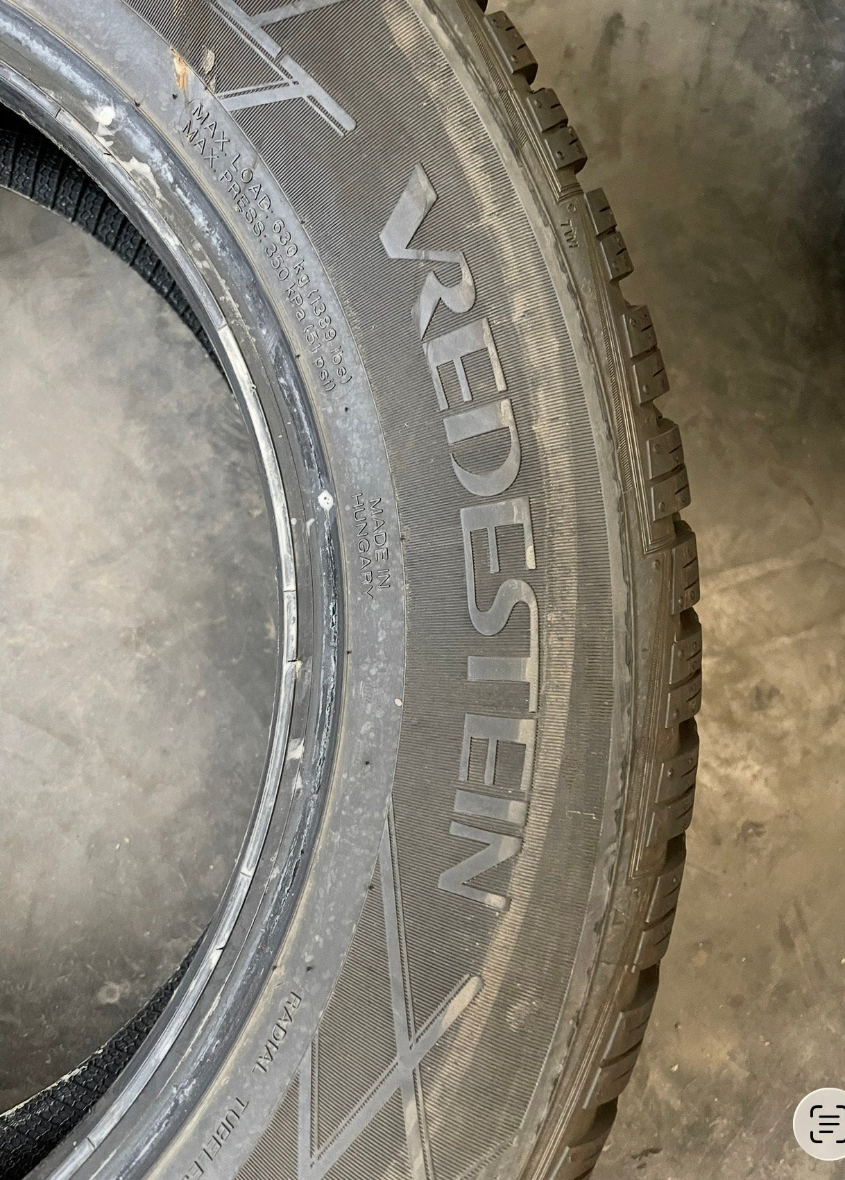 Pneus Hiver Vredestein Wintrac 205/60/R16, Enlèvement, Comme neuf