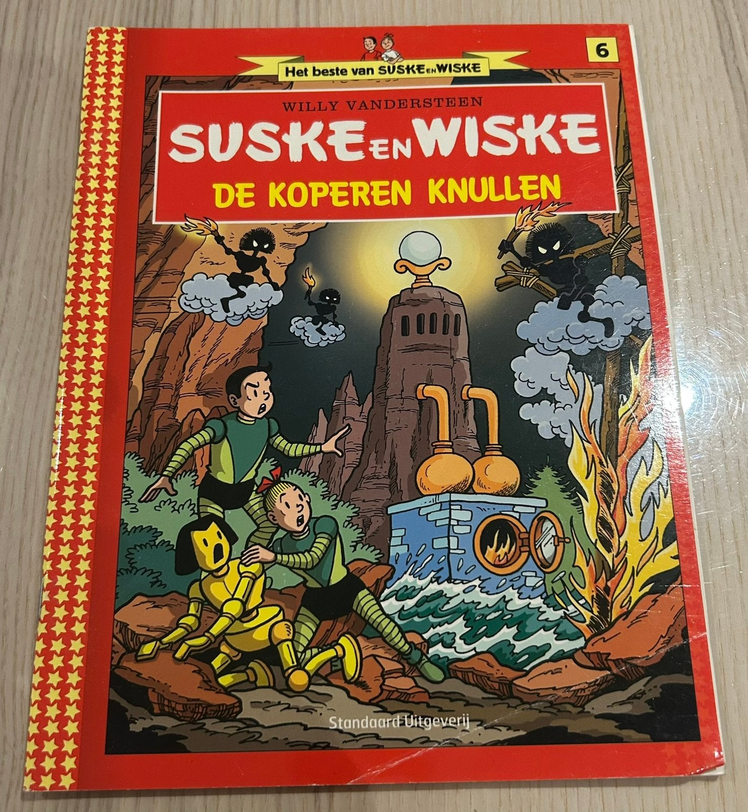 Suske en Wiske: De koperen knullen, Enlèvement ou Envoi, Comme neuf