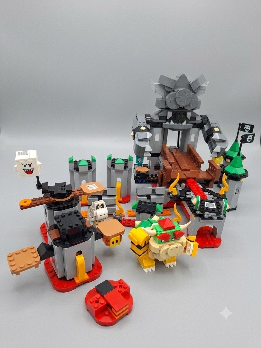 Lego Bowser kasteel, Ophalen