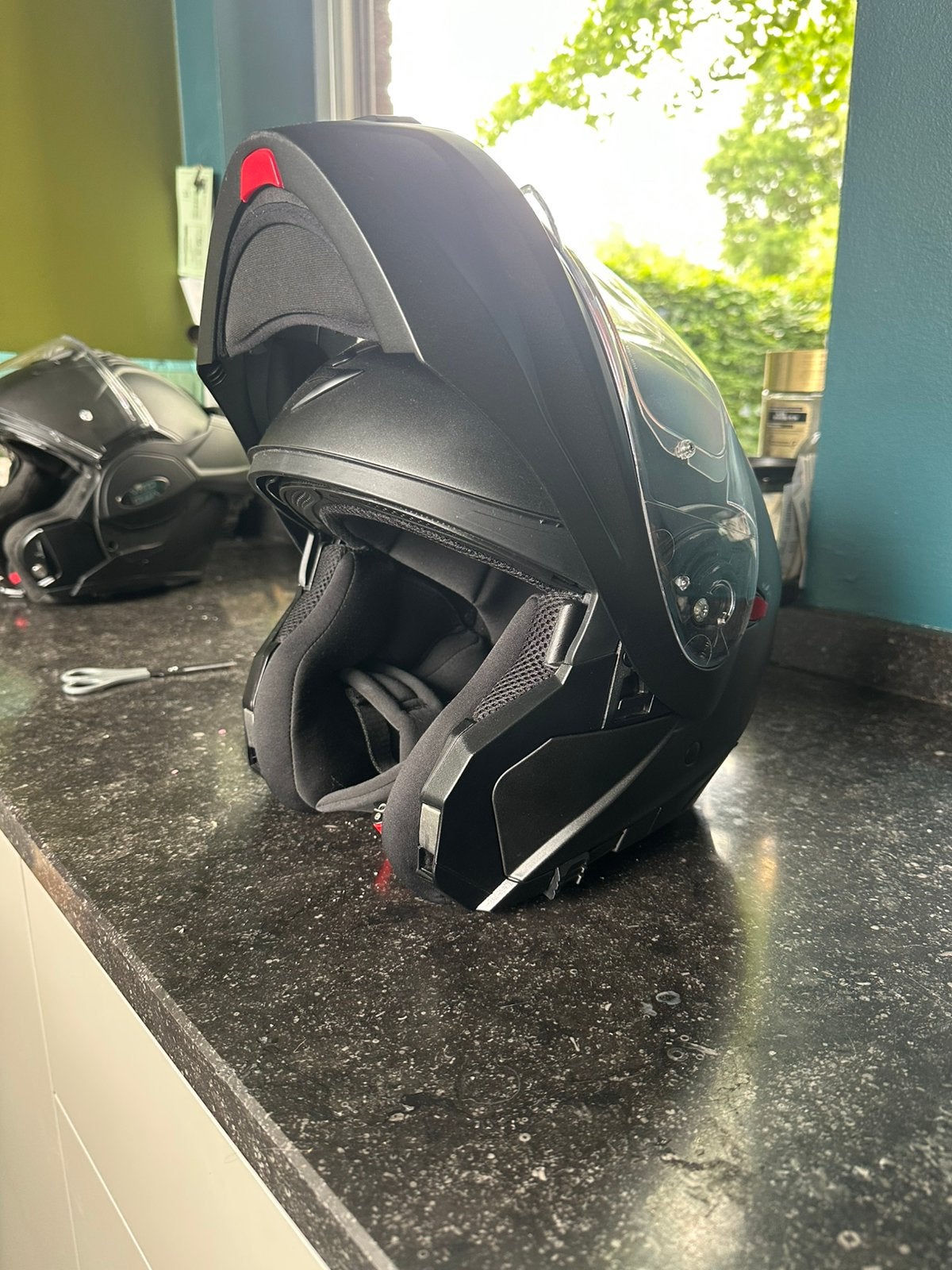 NIEUWE SCORPION EVO HELM, Ophalen of Verzenden, Zo goed als nieuw, Medium