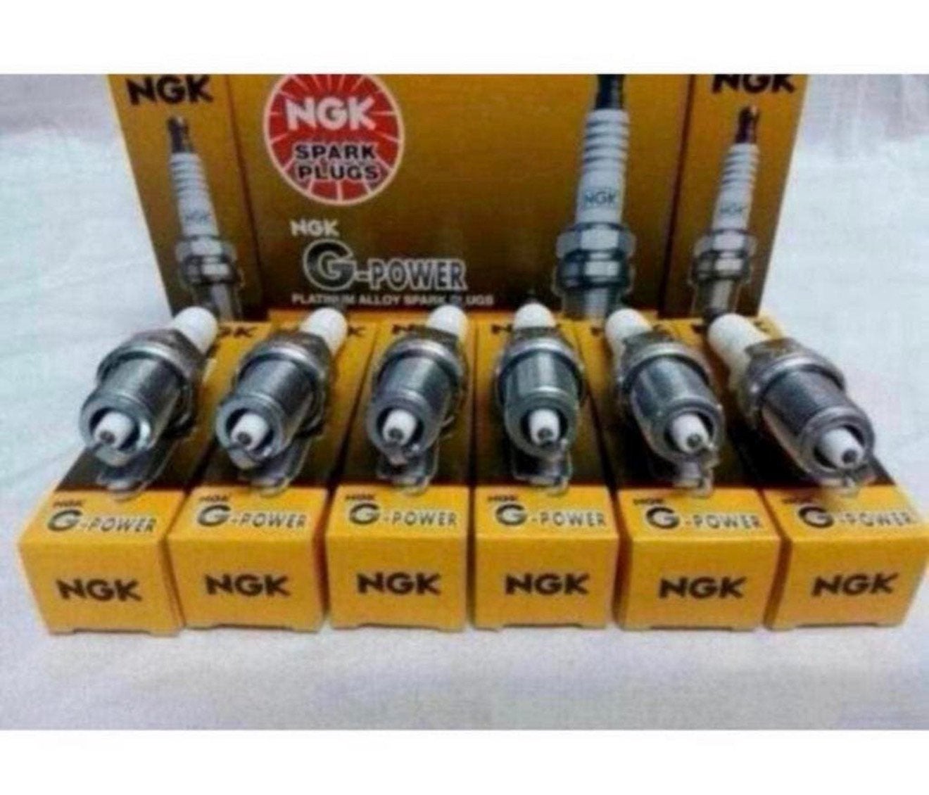 6 bougies d'allumage NGK G-POWER Platinum 97390 LKR7BGP-S, Enlèvement ou Envoi