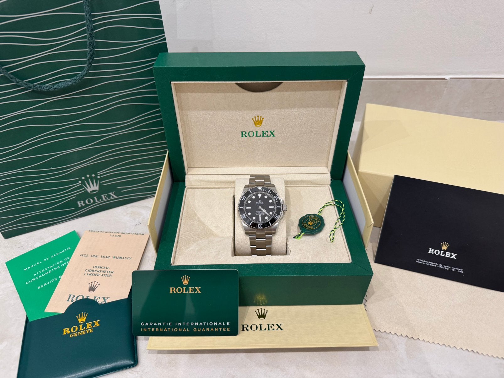 Rolex Submariner, Staal, Polshorloge, Nieuw, Ophalen of Verzenden