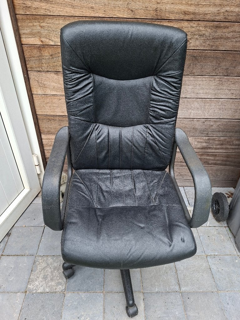 Bureaustoel, Maison & Meubles, Chaises de bureau, Enlèvement, Utilisé, Noir, Chaise de bureau