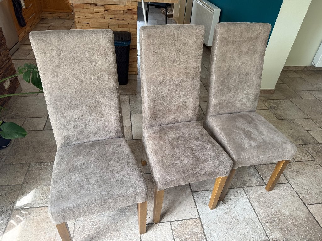 Lot de 6 chaises, Maison & Meubles, Chaises, Autres couleurs, Comme neuf, Enlèvement, Cinq, Six Chaises ou plus