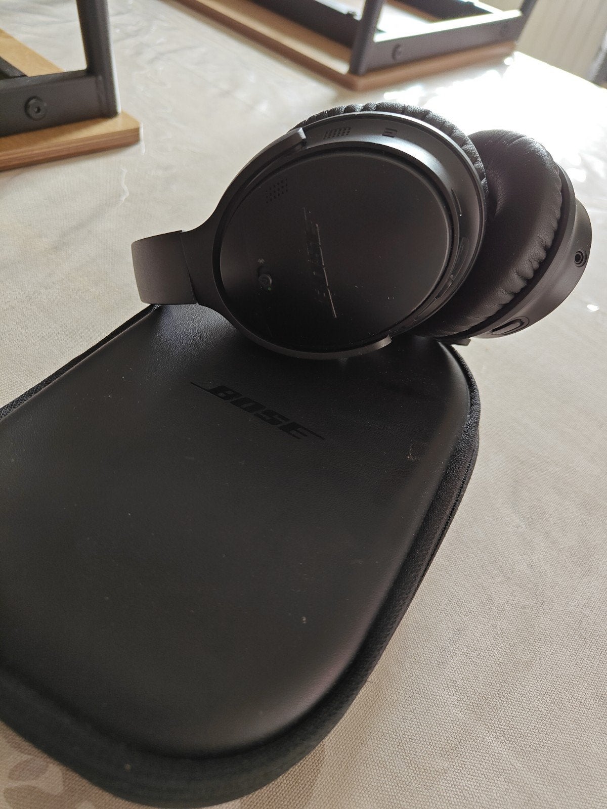 Bose QuietComfort draadloze koptelefoon, On-ear, Ophalen of Verzenden, Zo goed als nieuw, Zwart