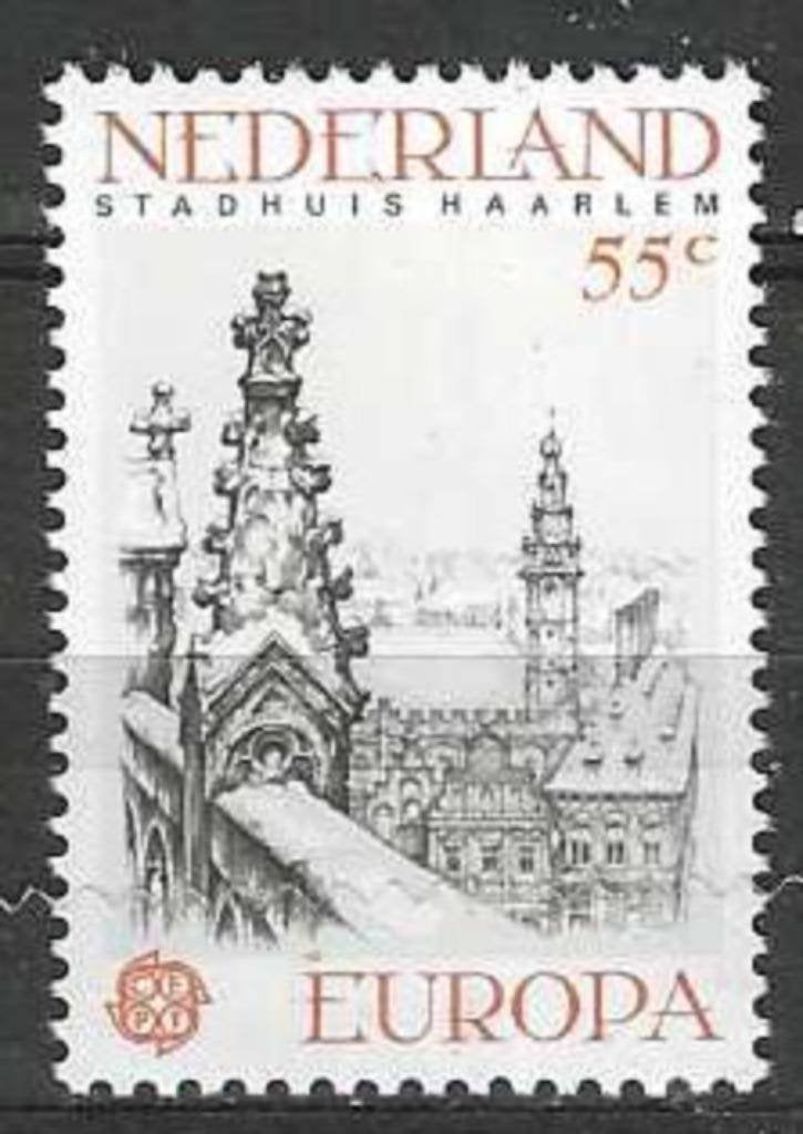 Nederland 1978 - Yvert 1091 - EUROPA - Monumenten (PF), Verzenden, Postfris