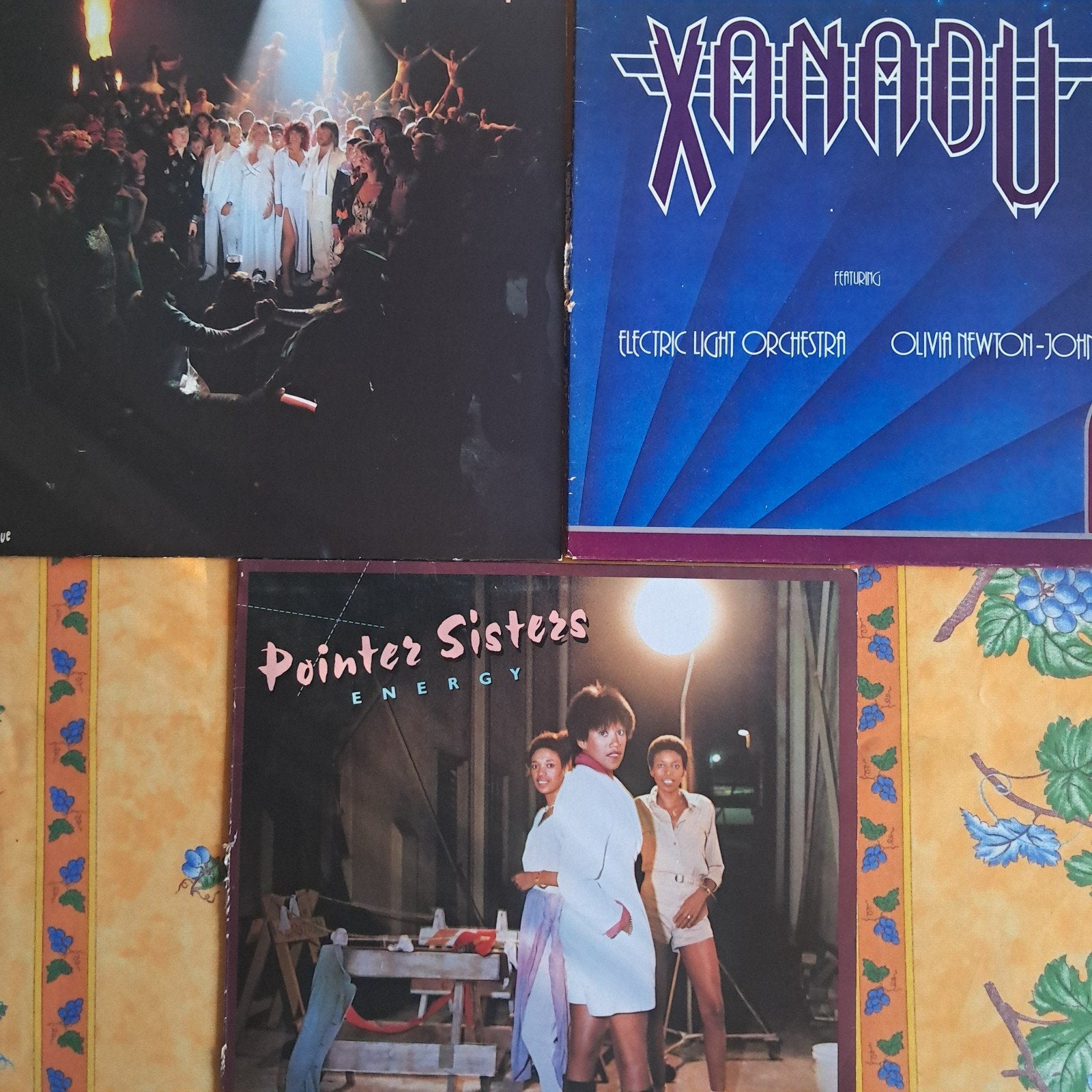3 LP - ABBA-POINTER SISTERS-XANADU, Cd's en Dvd's, Vinyl | Hardrock en Metal, Ophalen, LP