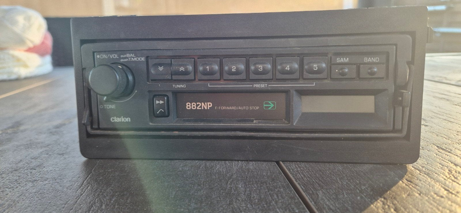 Clarion auto radio, Tuin en Terras, Brievenbussen, Ophalen