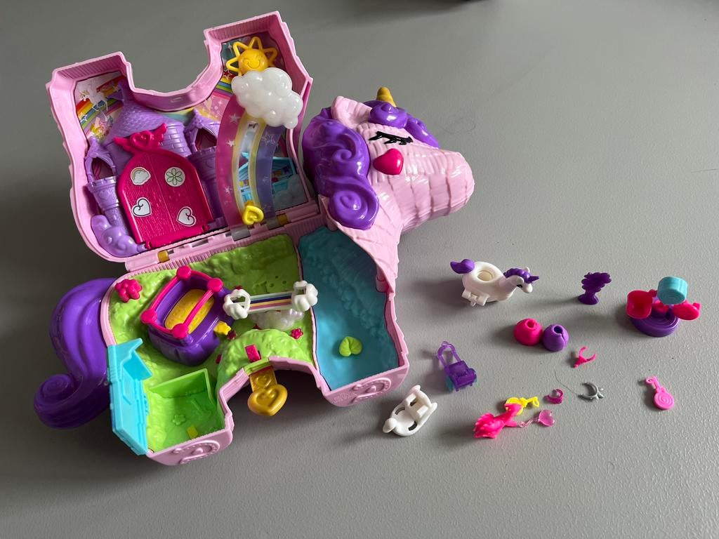 Unicorn polly pocket, Ophalen, Zo goed als nieuw